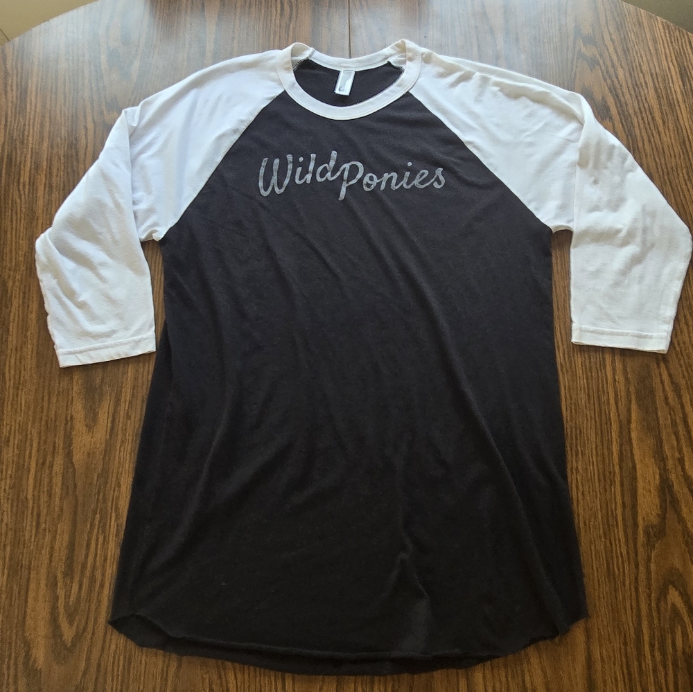 The 50 50 Shirt.  American Apparel.  Wild Ponies